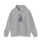 Idaho American Beauty Western Hoodie With Sleeve Logo