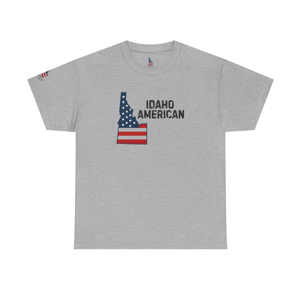 Idaho American T-Shirt with Sleeve Logo