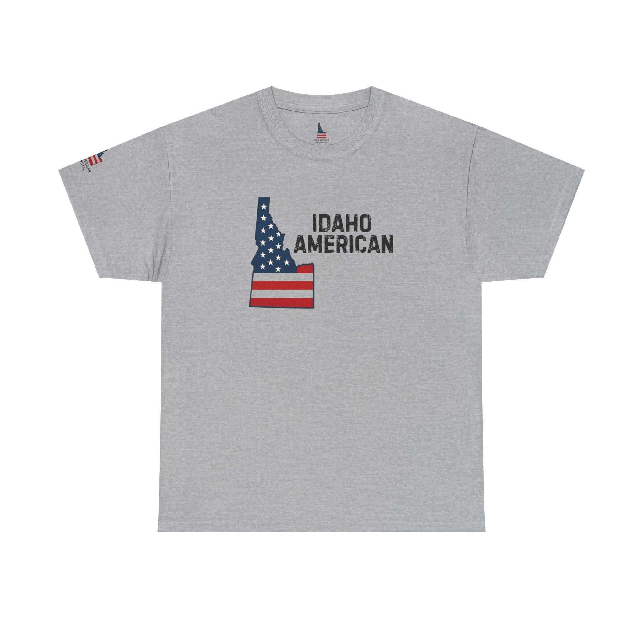 Idaho American T-Shirt with Sleeve Logo