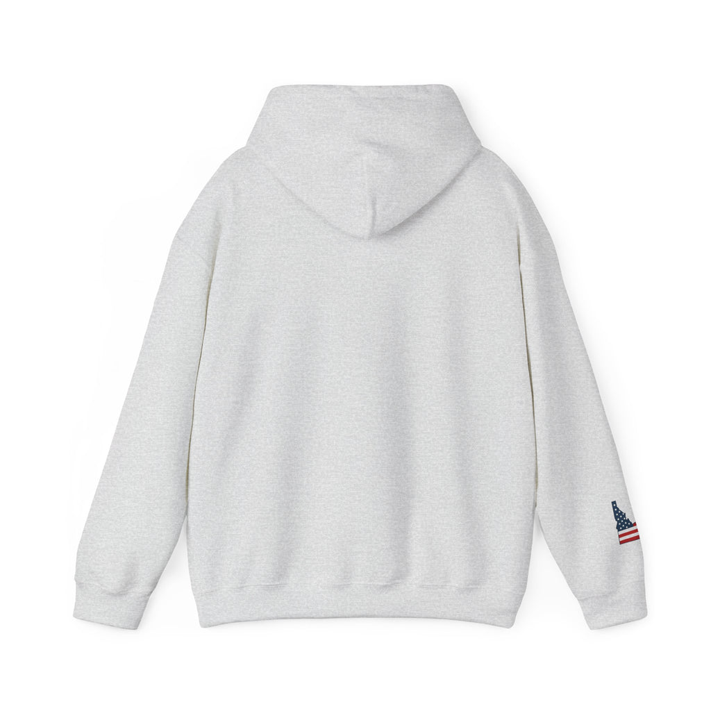 Idaho American Trading Co. Off-Roading Jeep Hoodie with Sleeve Logo