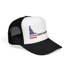 Idaho American Embroidered Trucker Hat