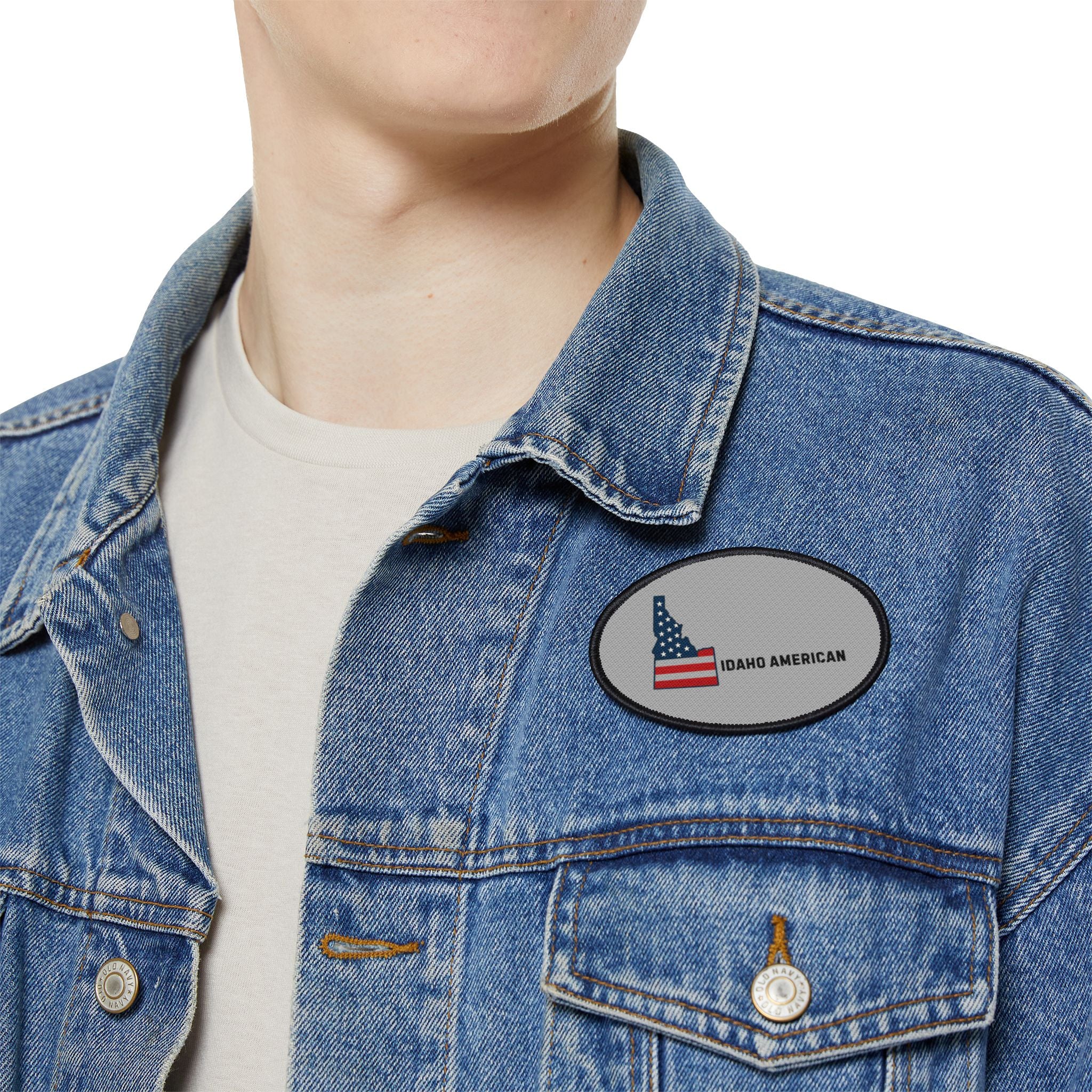 Idaho American Iron-On Patch