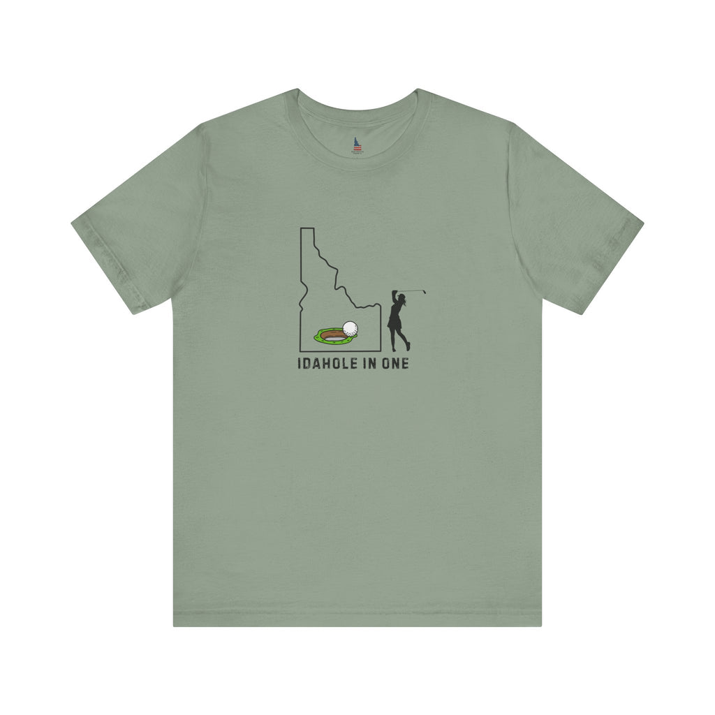 Idahole in One Women's Golf T-Shirt