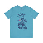 Idaho American Beauty Cowgirl Western T-Shirt