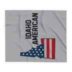 Idaho American Fleece Throw Blanket