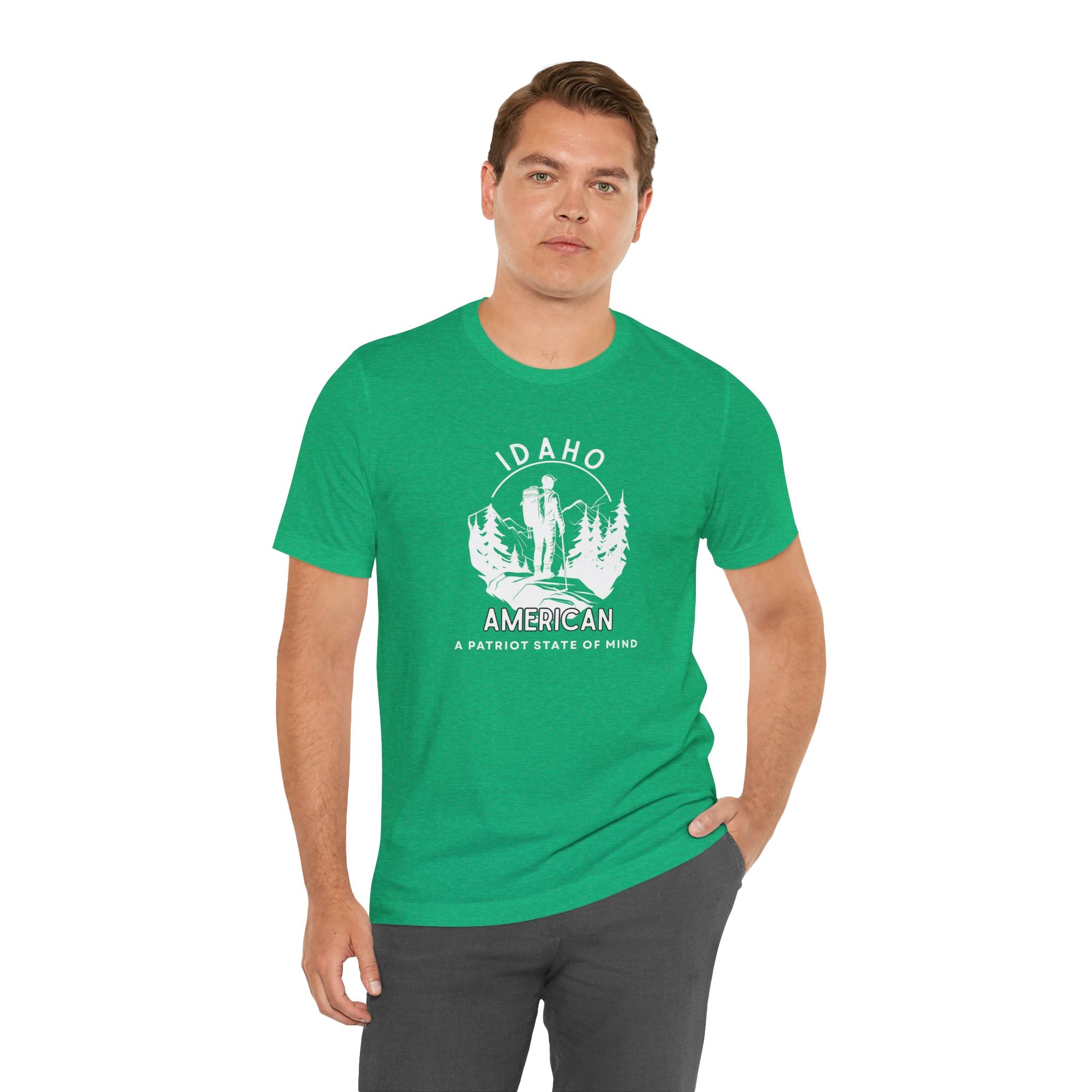 Idaho American Patriot State of Mind T-shirt