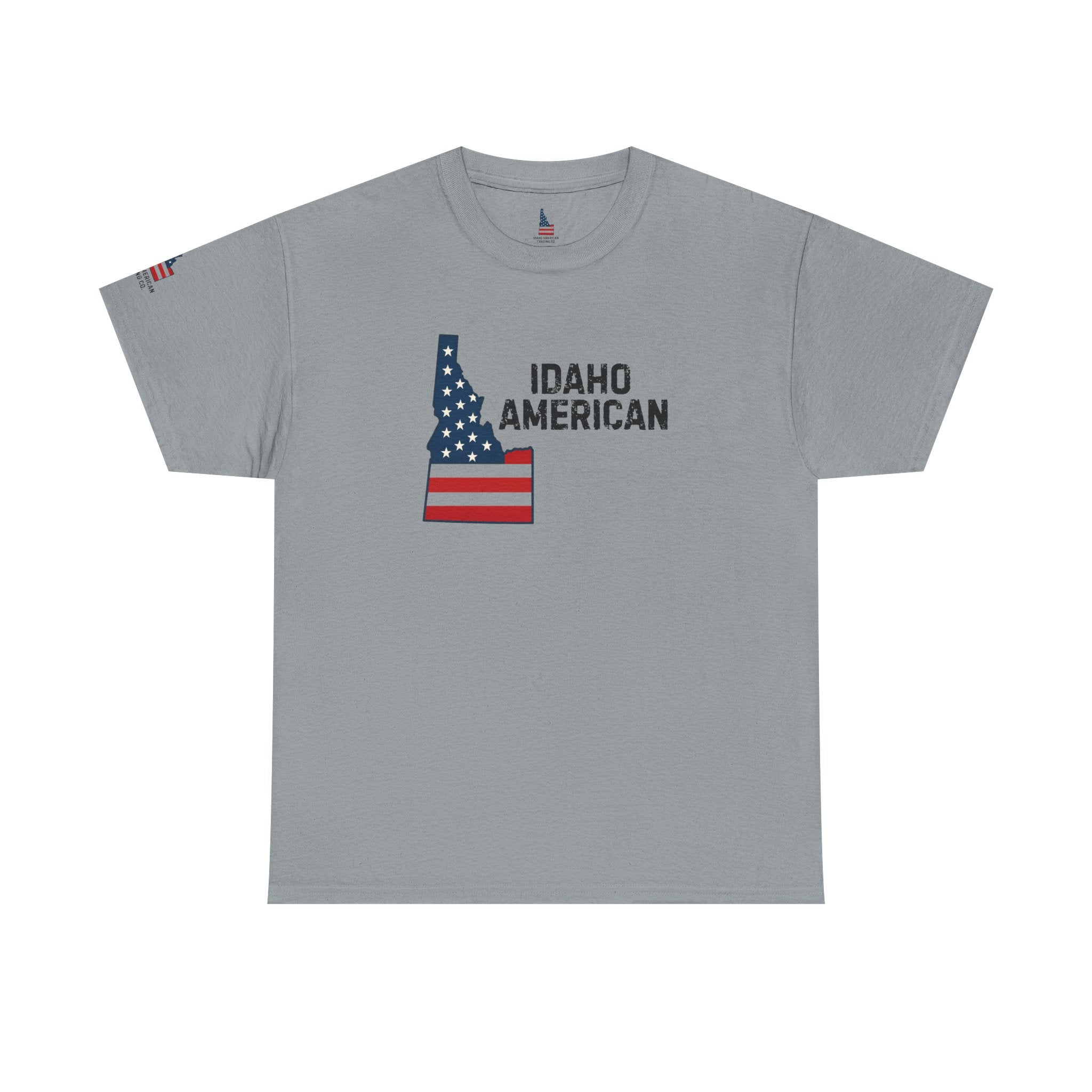 Idaho American T-Shirt with Sleeve Logo