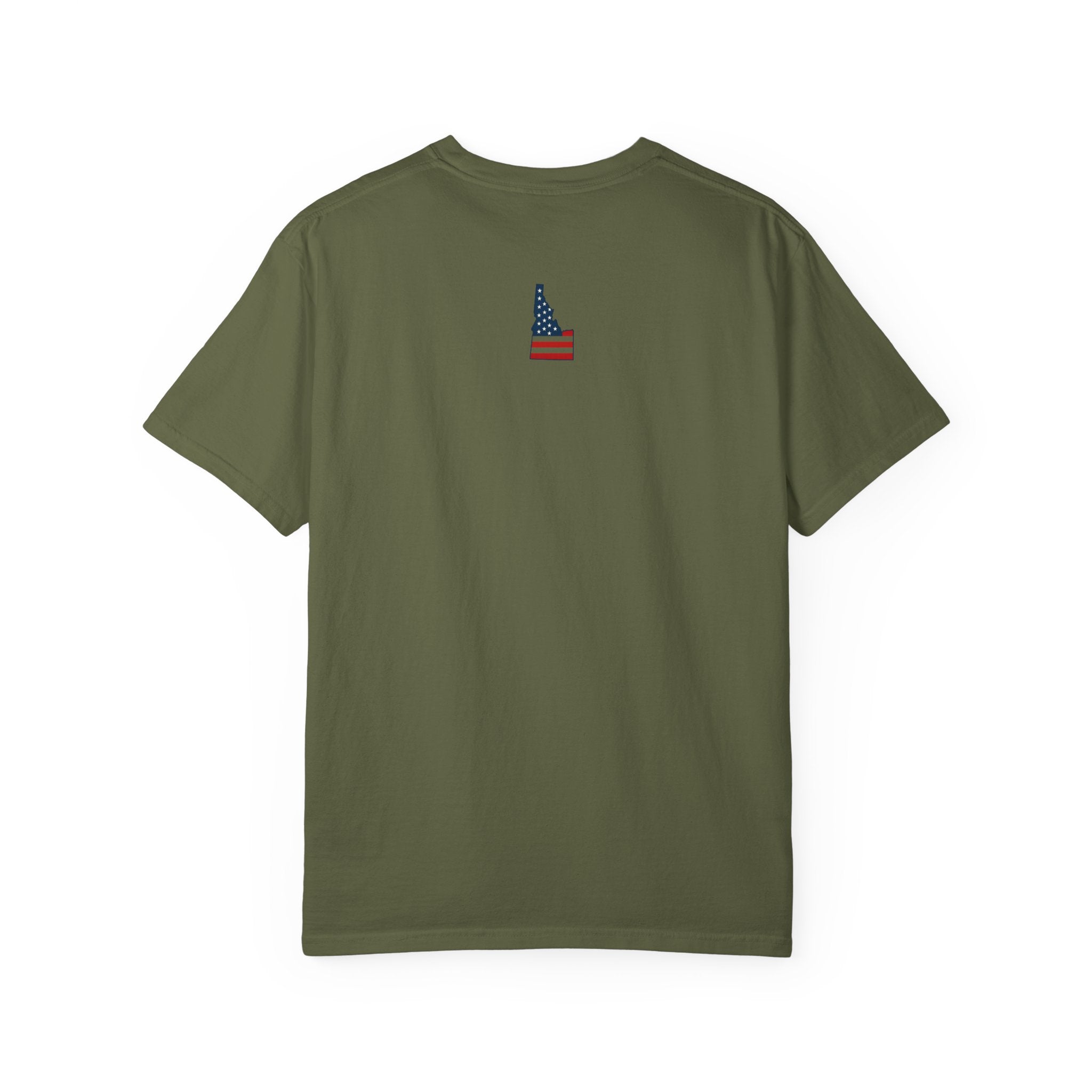 Idaho American T-Shirt with Logo on Back