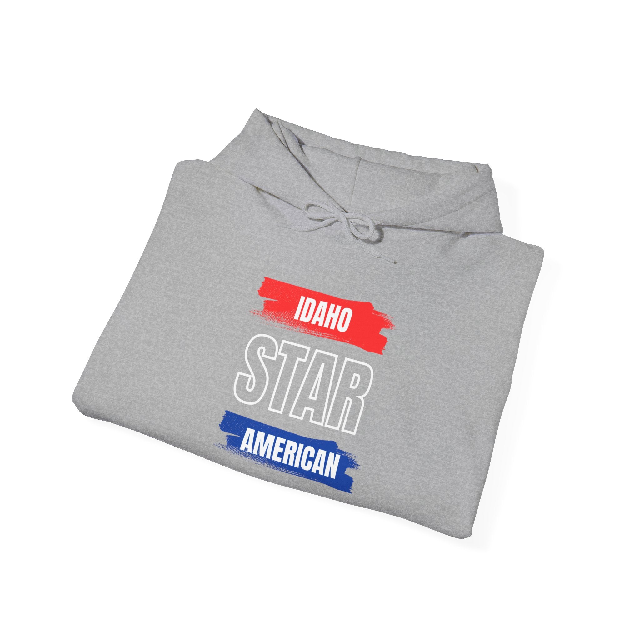 Idaho American 'Star' Hoodie with Sleeve Logo