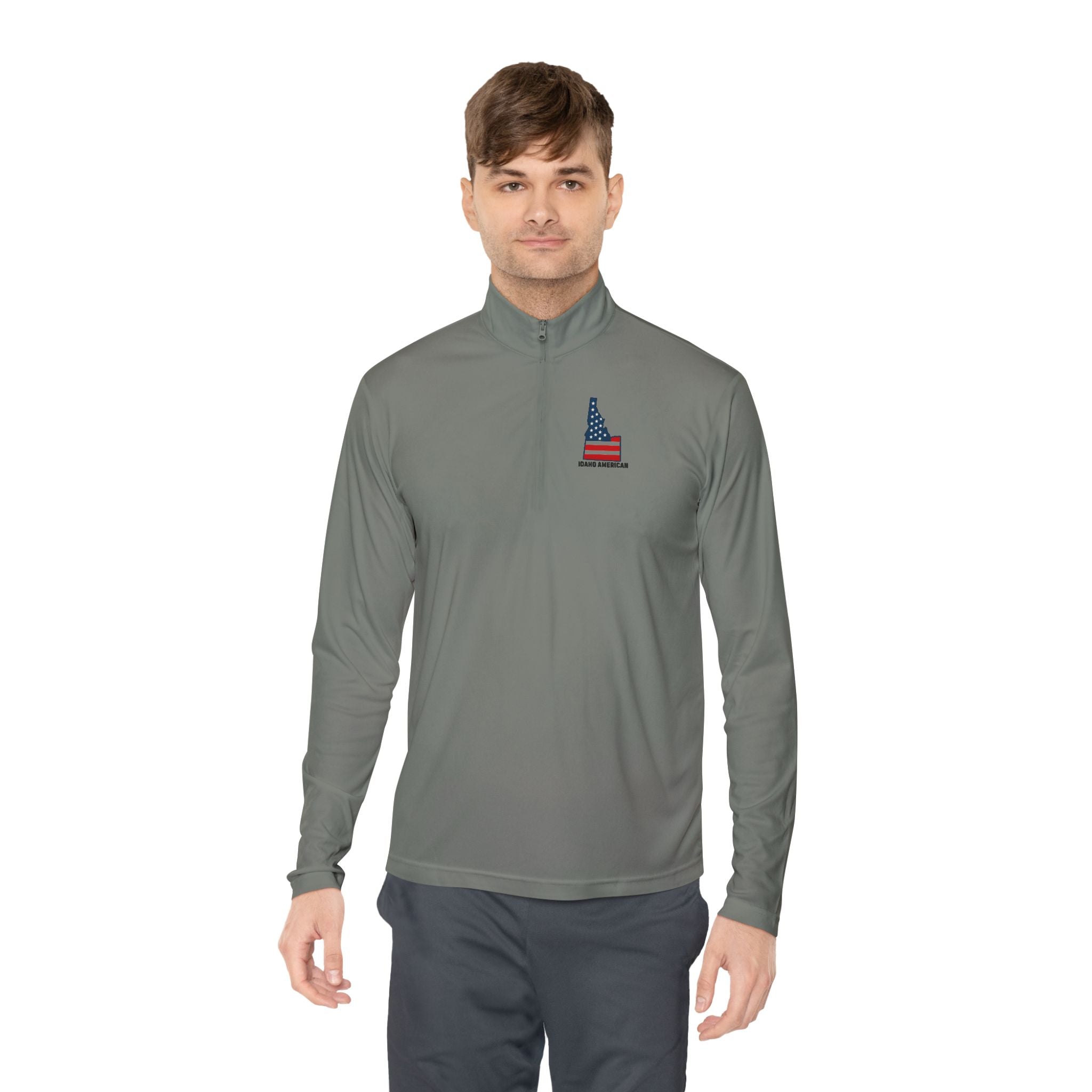 Idaho American Quarter-Zip Pullover