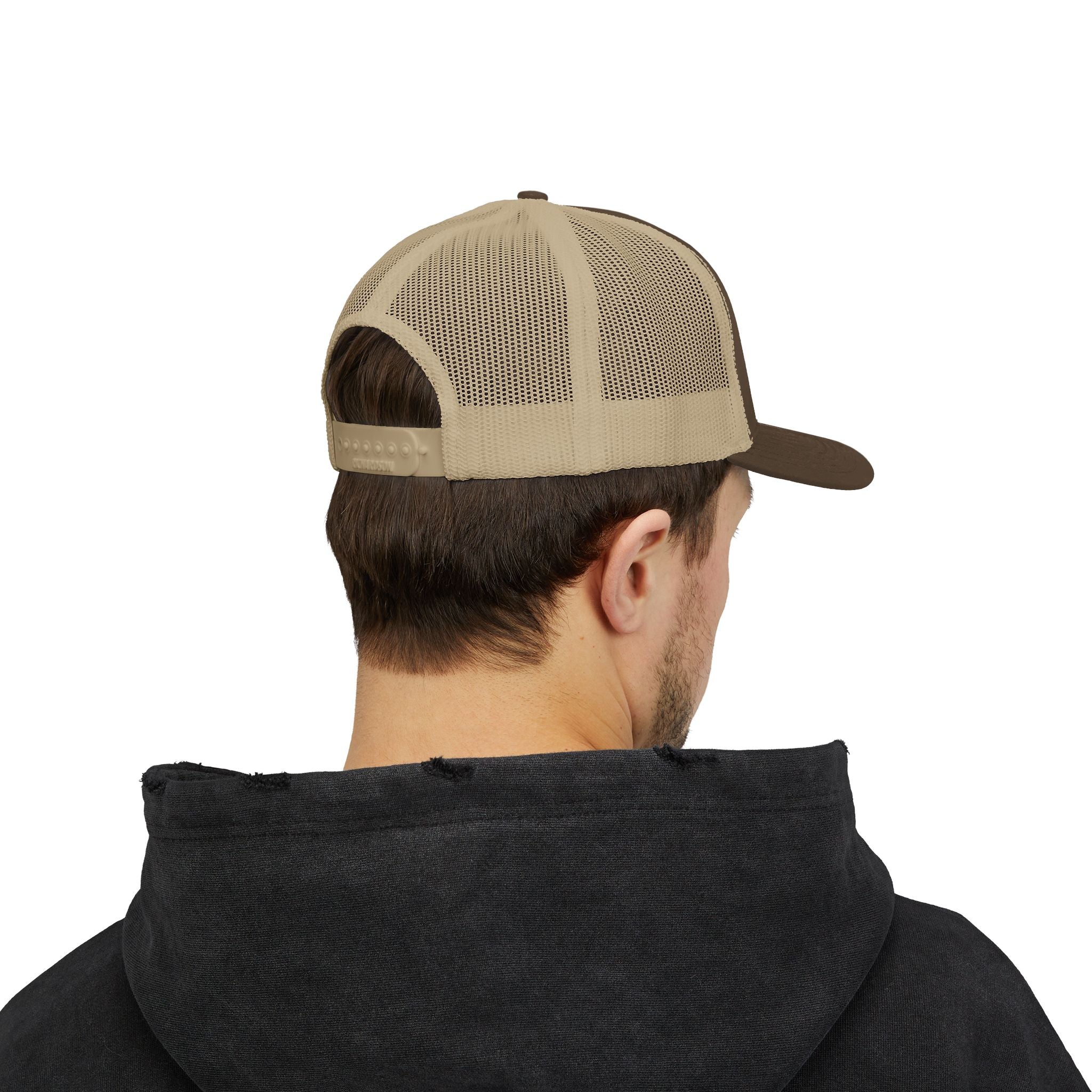 'Idaho American' Embroidered Snapback Trucker Cap