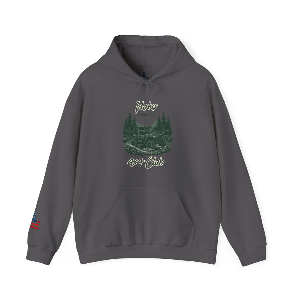 Idaho American 4x4 Club Hoodie with Sleeve Logo