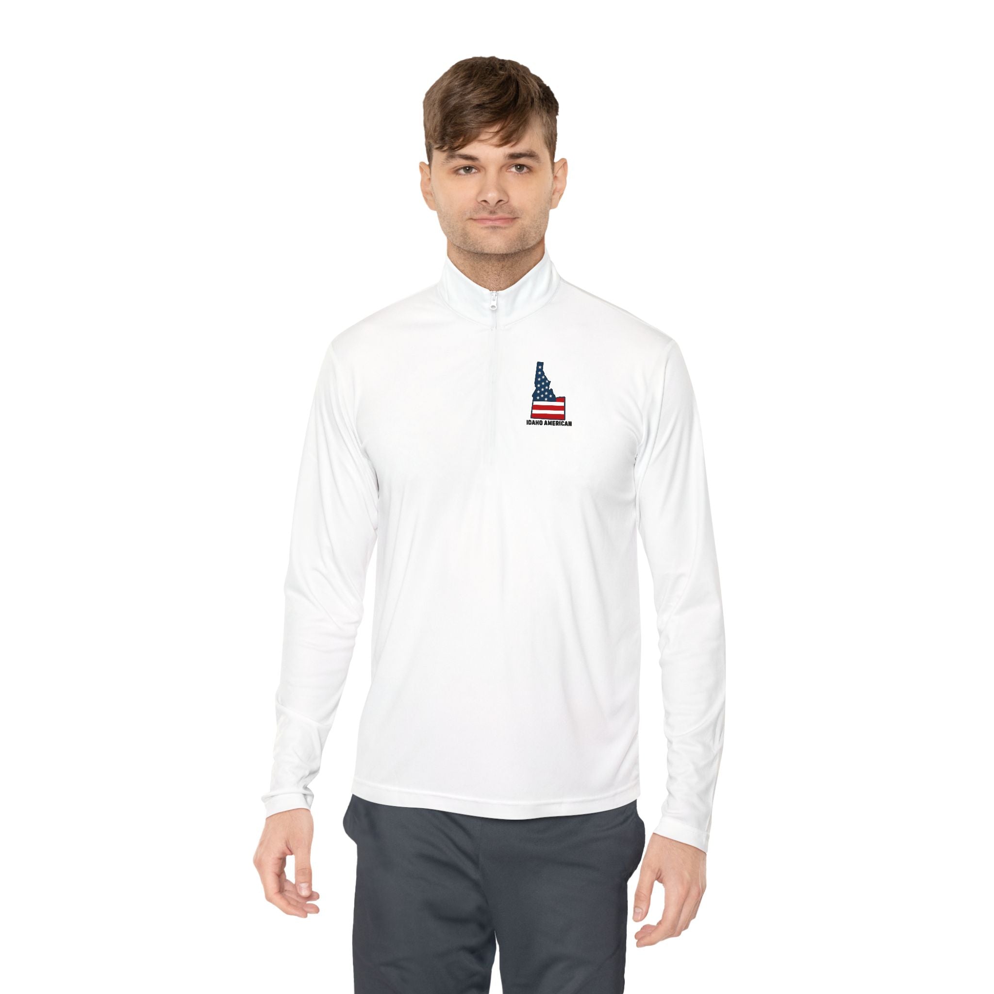Idaho American Quarter-Zip Pullover