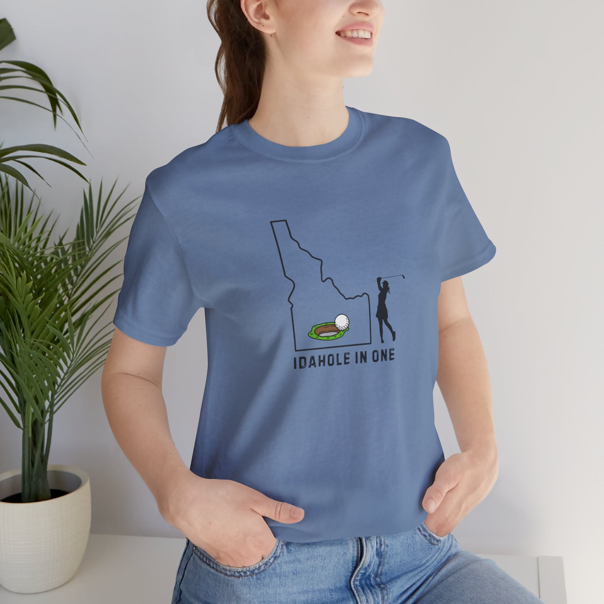 Idahole in One Women's Golf T-Shirt