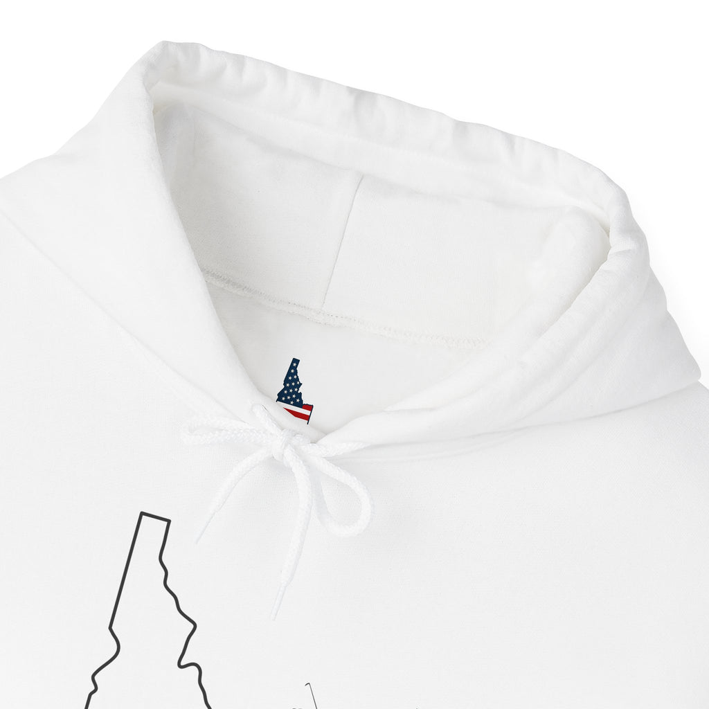 'Idahole In One' Men's Golf Hoodie with Sleeve Logo