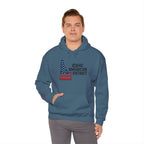 'Idaho American Patriot' Hoodie with Sleeve Logo