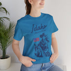Idaho American Beauty Cowgirl Western T-Shirt