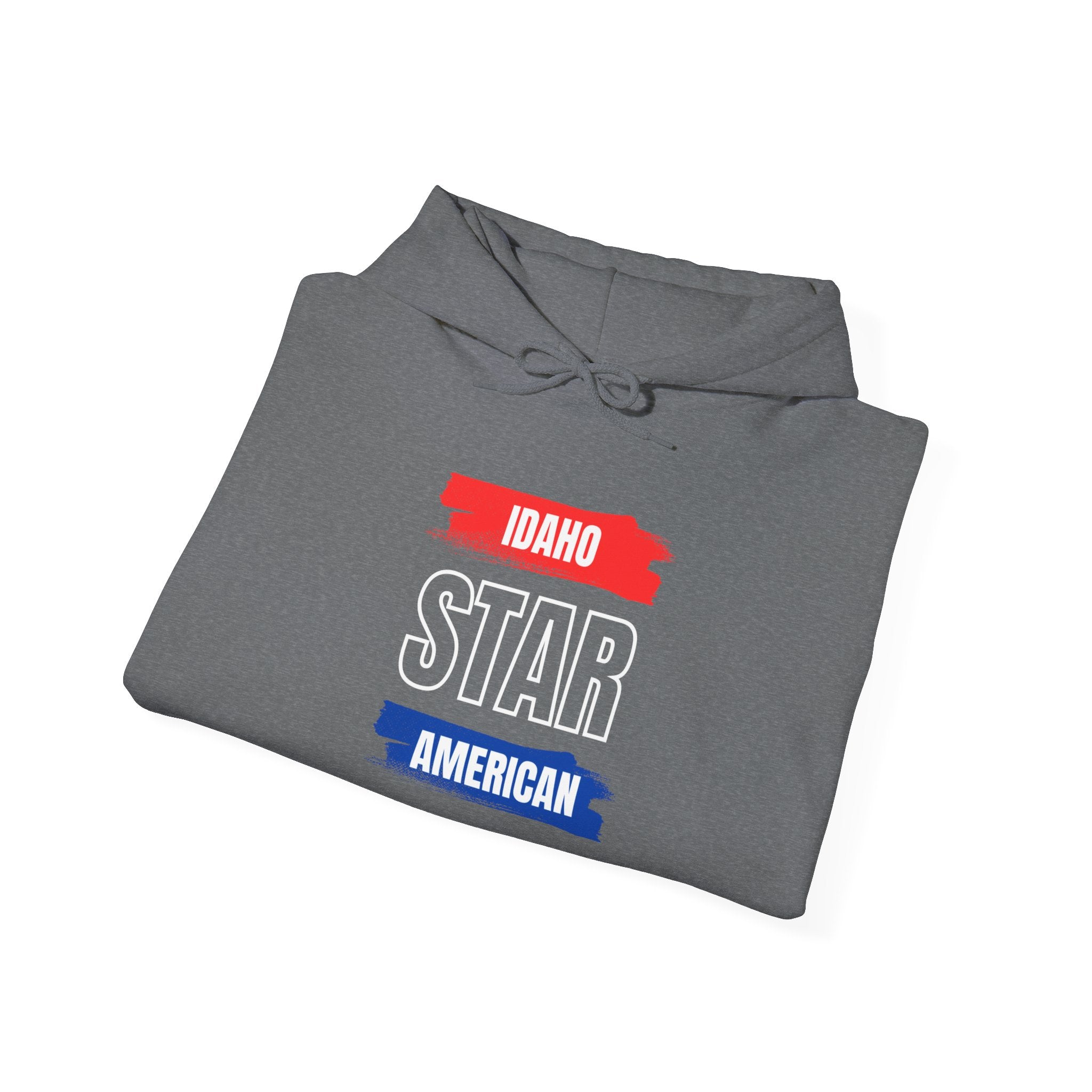 Idaho American 'Star' Hoodie with Sleeve Logo