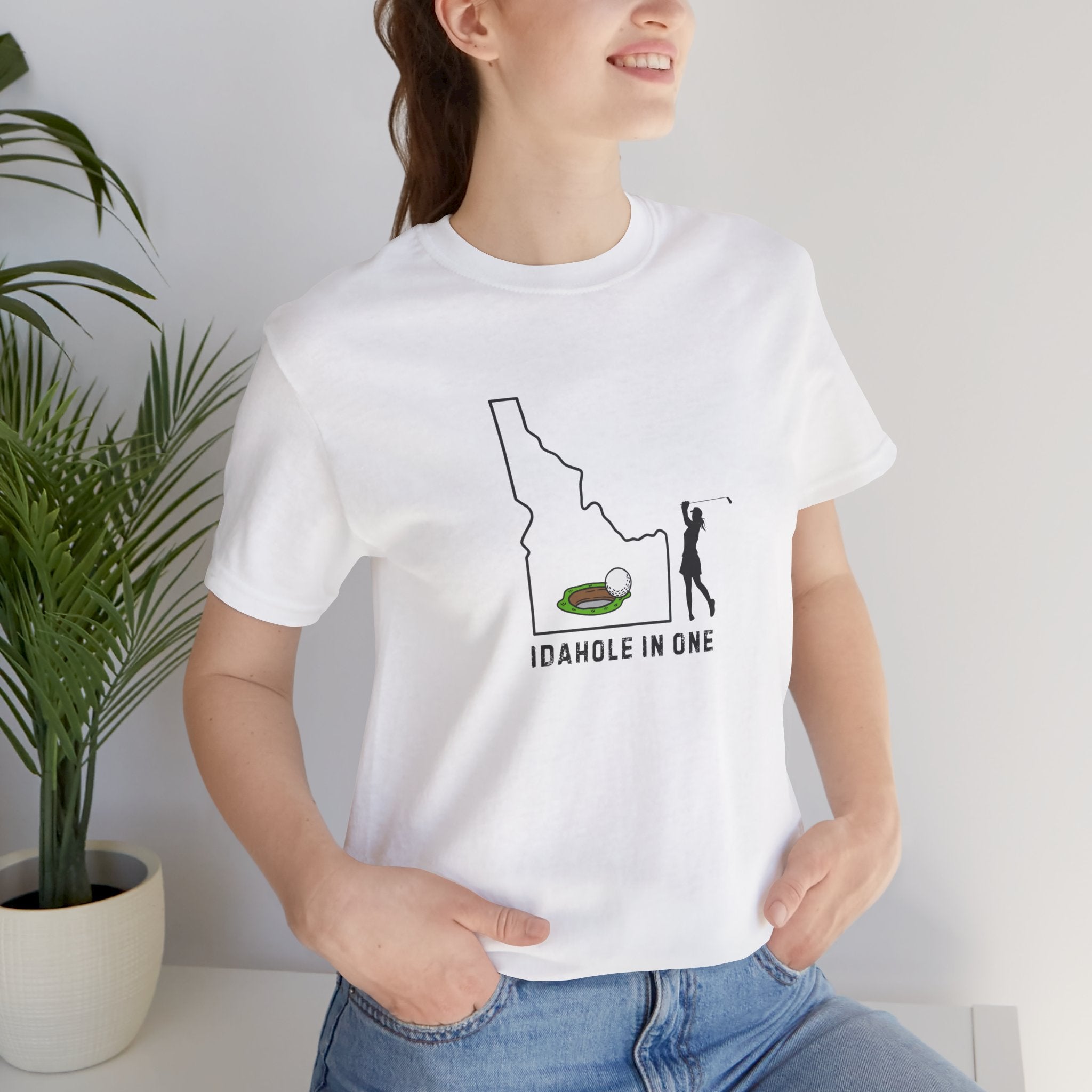 Idahole in One Women's Golf T-Shirt