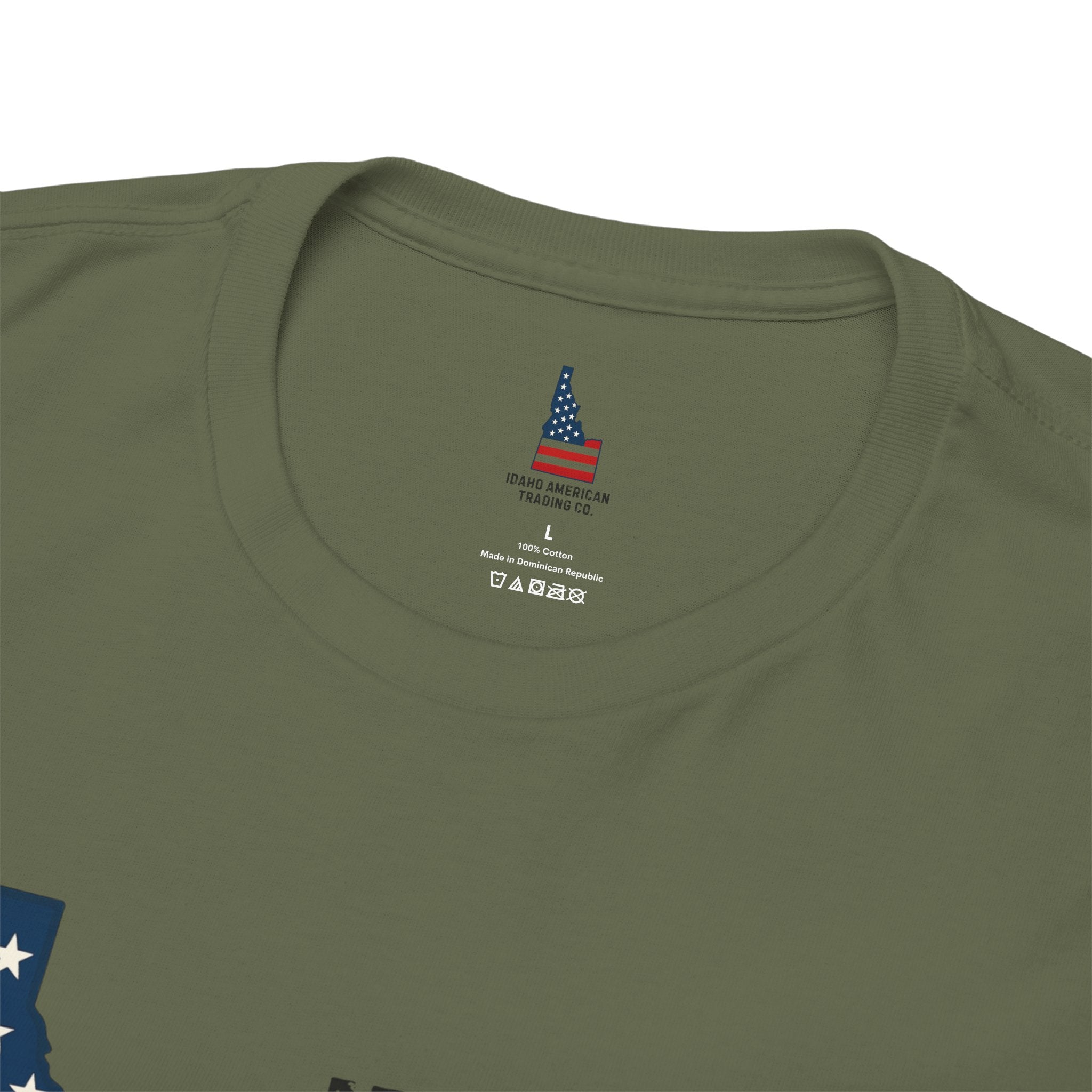 Idaho American T-Shirt with Sleeve Logo
