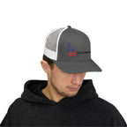 'Idaho American' Embroidered Snapback Trucker Cap