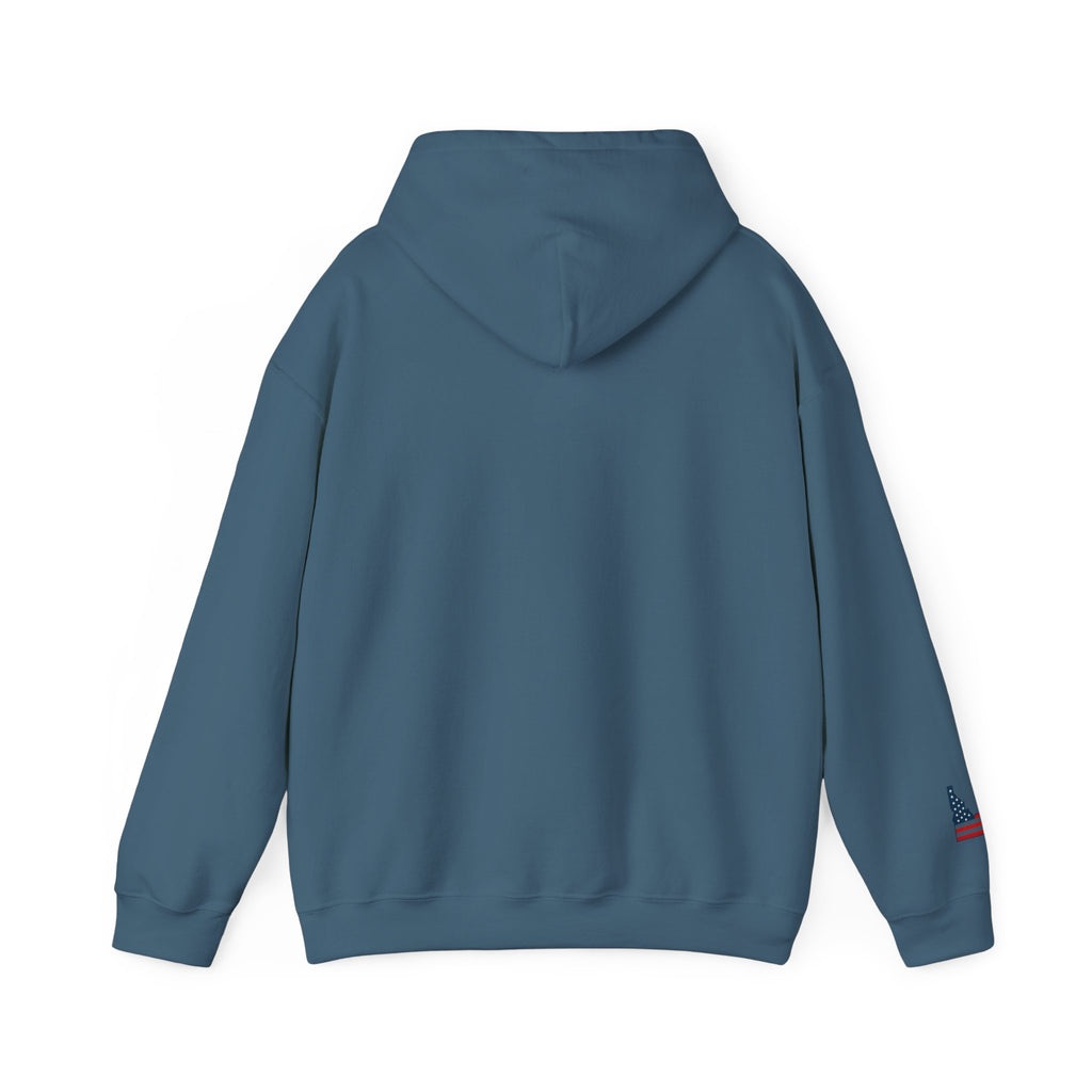 Idaho American Beauty Hoodie with Sleeve Logo