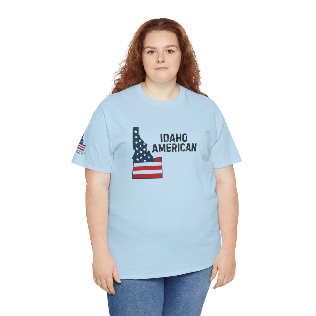 Idaho American T-Shirt with Sleeve Logo