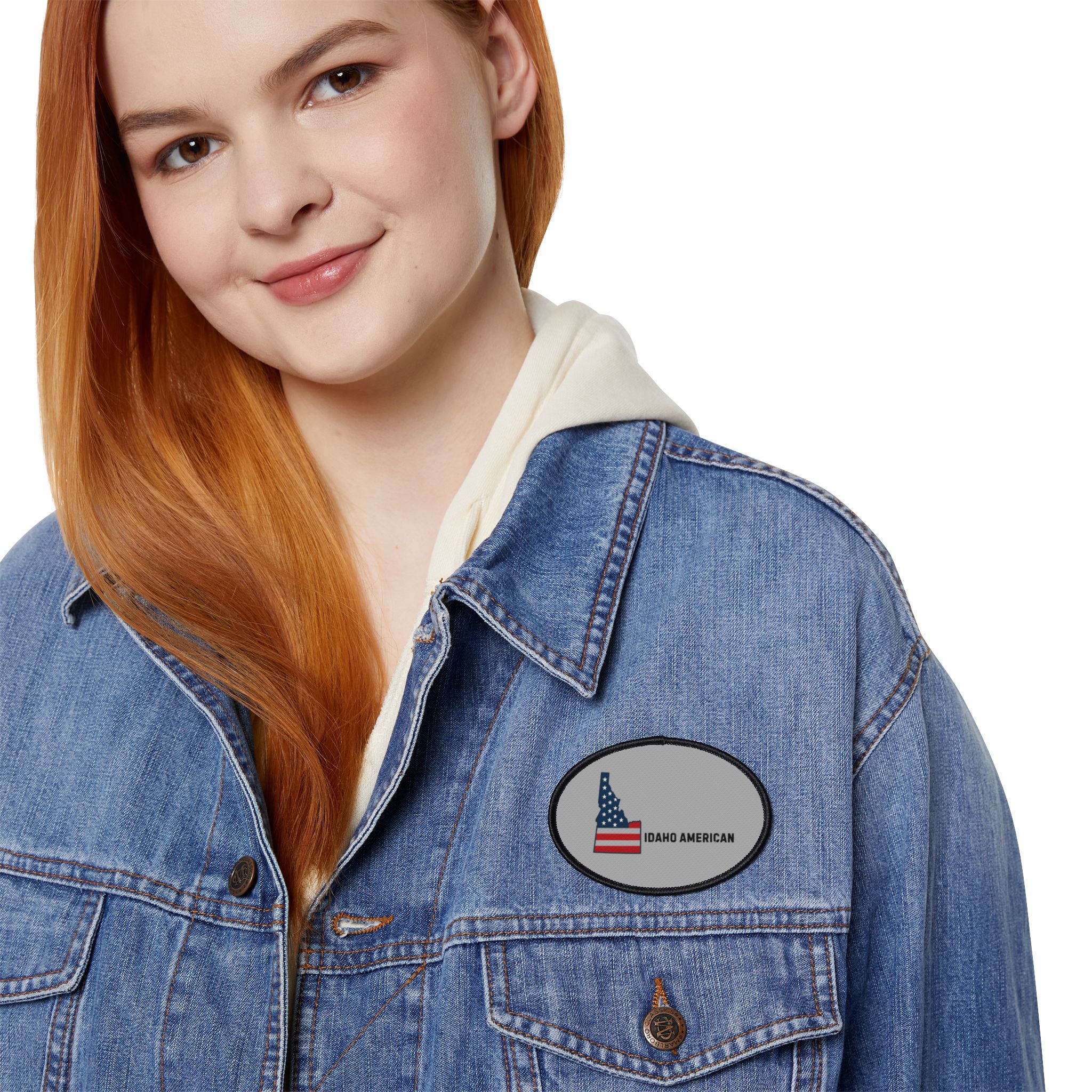 Idaho American Iron-On Patch