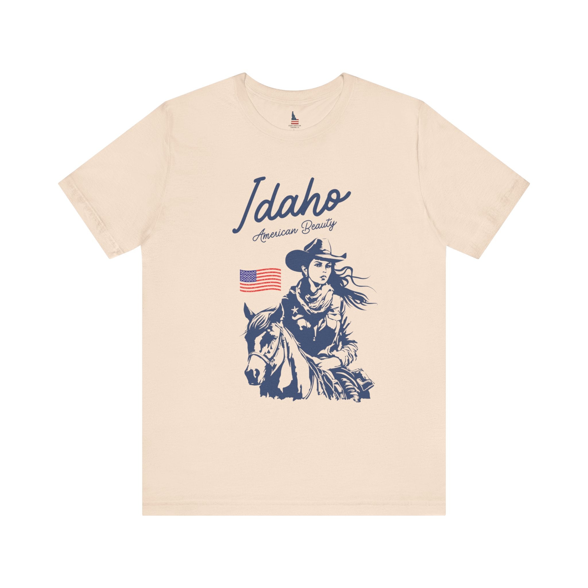 Idaho American Beauty Cowgirl Western T-Shirt