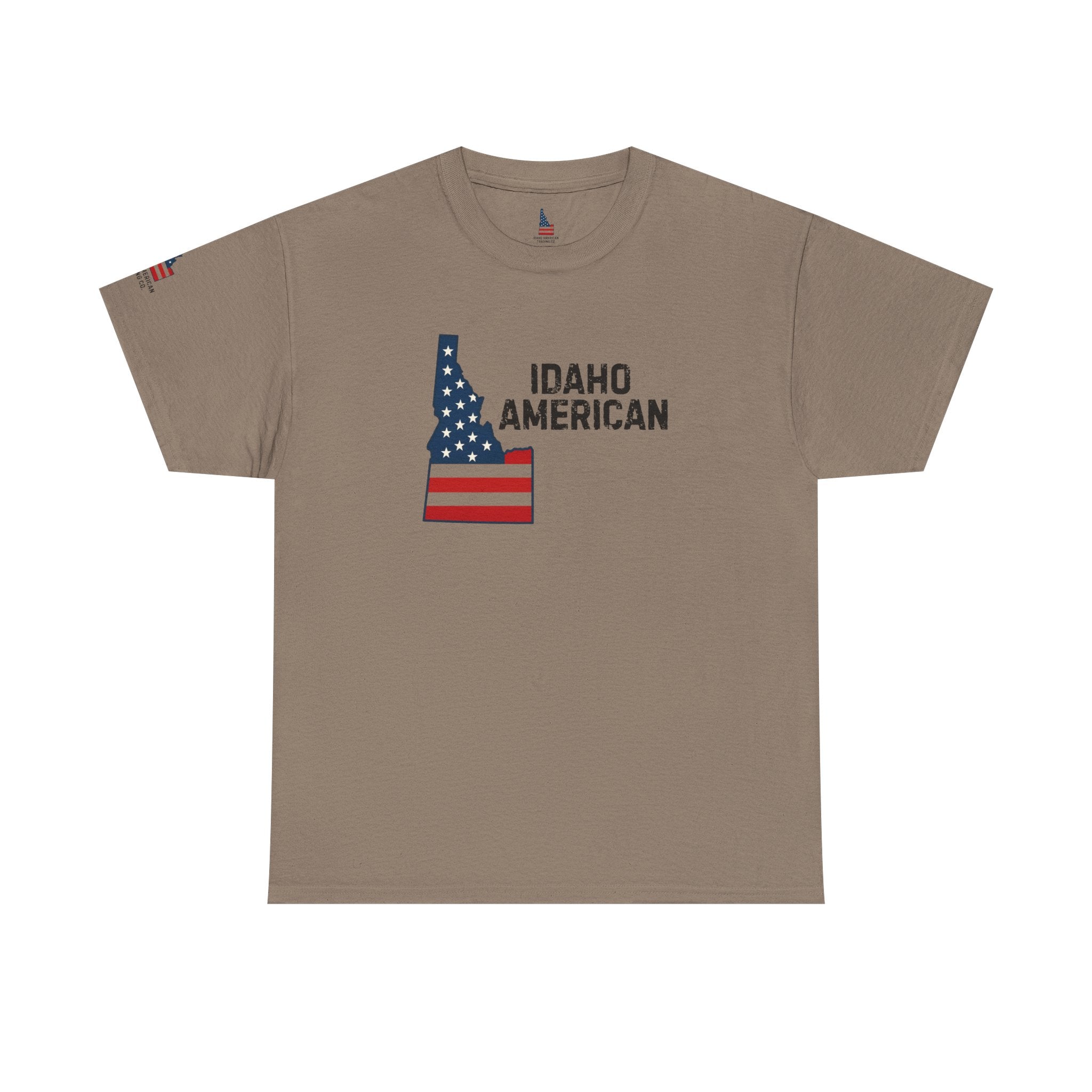 Idaho American T-Shirt with Sleeve Logo