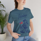 Idaho American Beauty Cowgirl Western T-Shirt