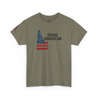Idaho American T-Shirt with Sleeve Logo