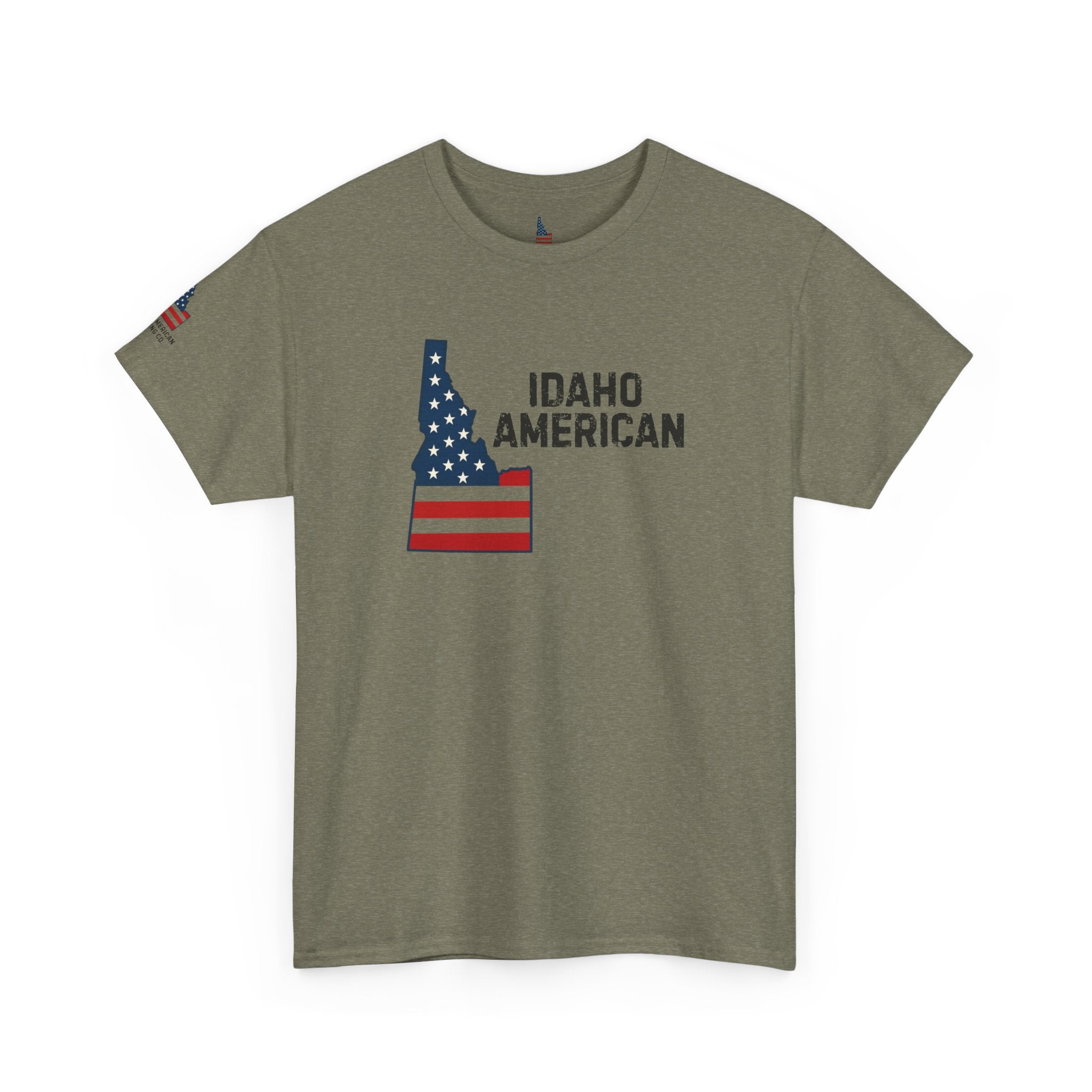 Idaho American T-Shirt with Sleeve Logo