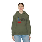 Idaho American Beauty Hoodie with No Sleeve Logo