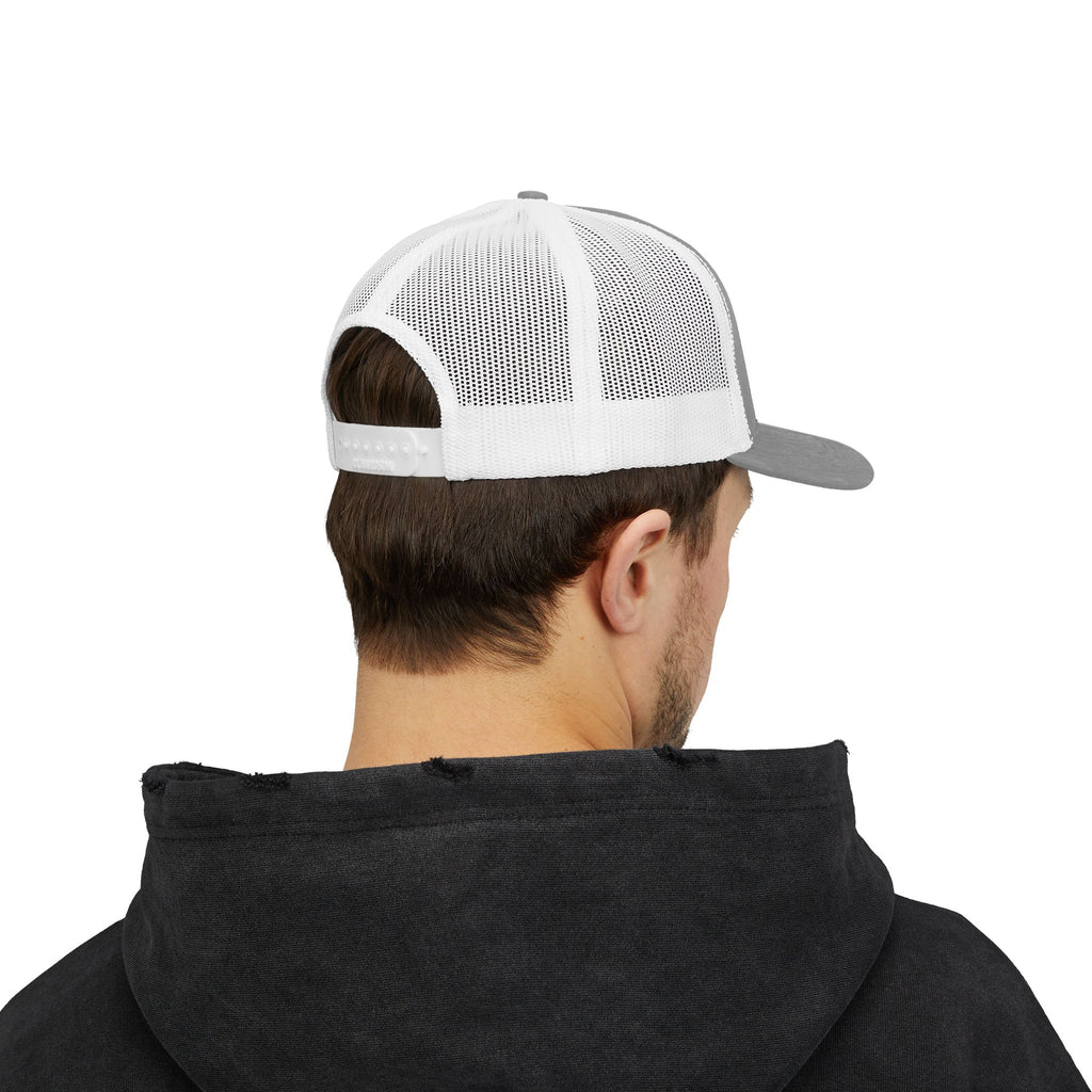 'Idaho American' Embroidered Snapback Trucker Cap