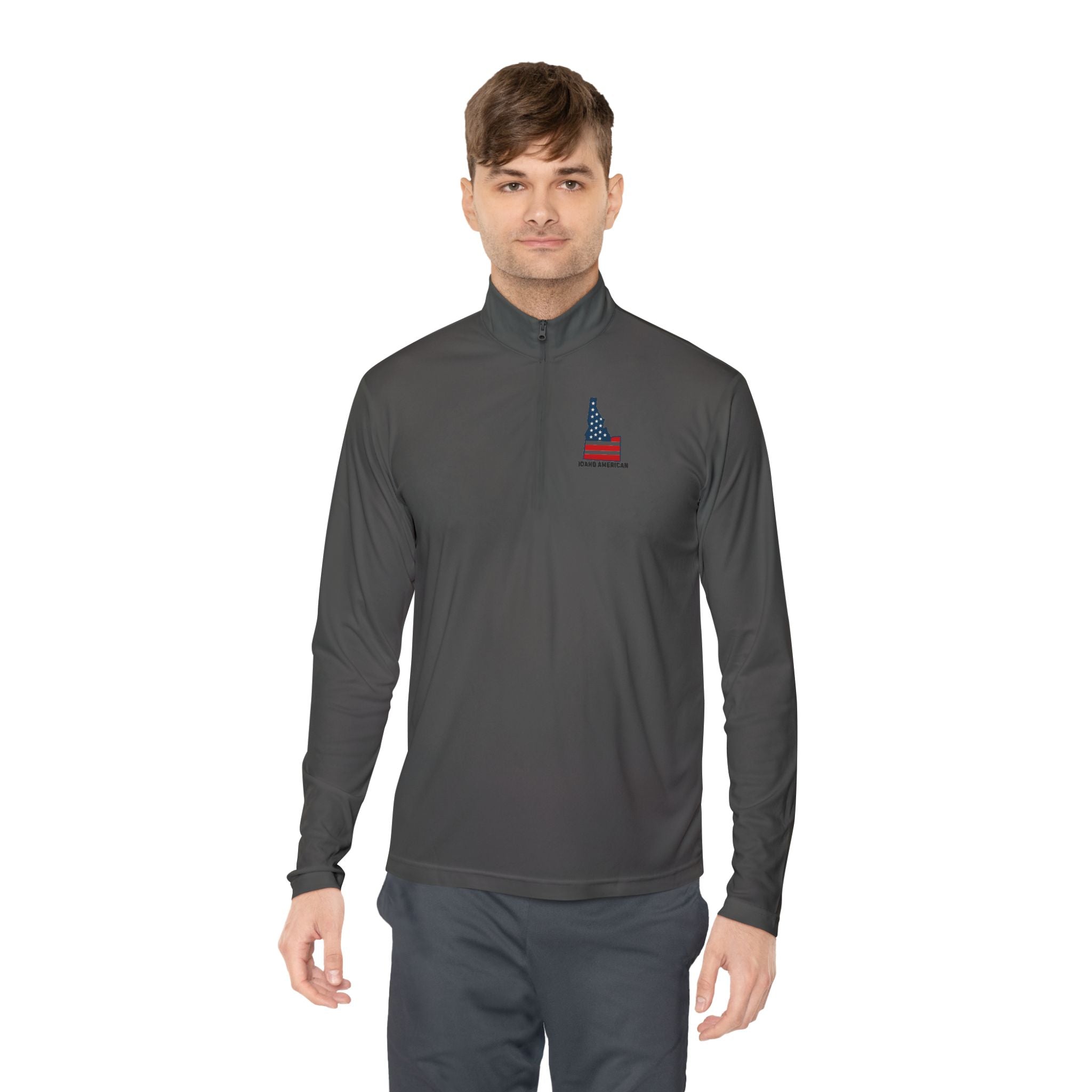 Idaho American Quarter-Zip Pullover