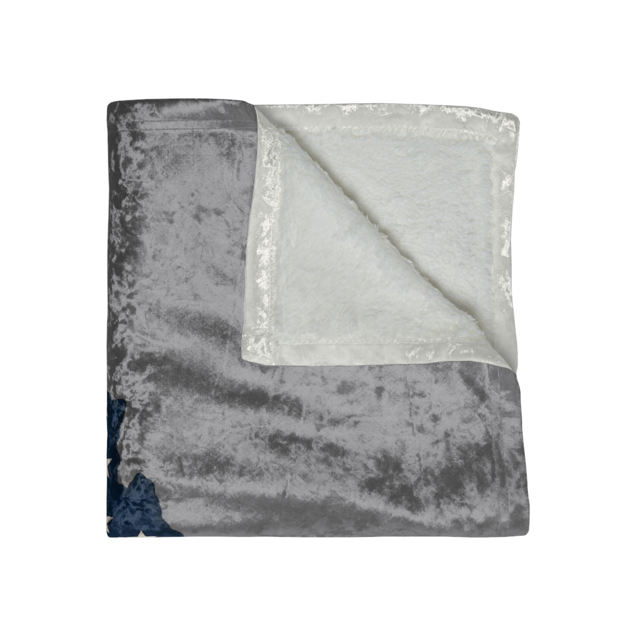 Idaho American Trading Co. Crushed Velvet Throw Blanket