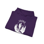 'Idaho American Patriot State of Mind' Hoodie with Sleeve Logo
