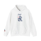 Idaho American Beauty Western Hoodie With Sleeve Logo