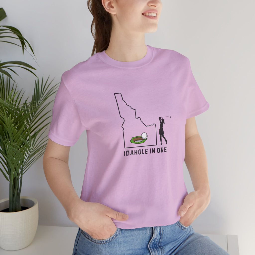 Idahole in One Women's Golf T-Shirt