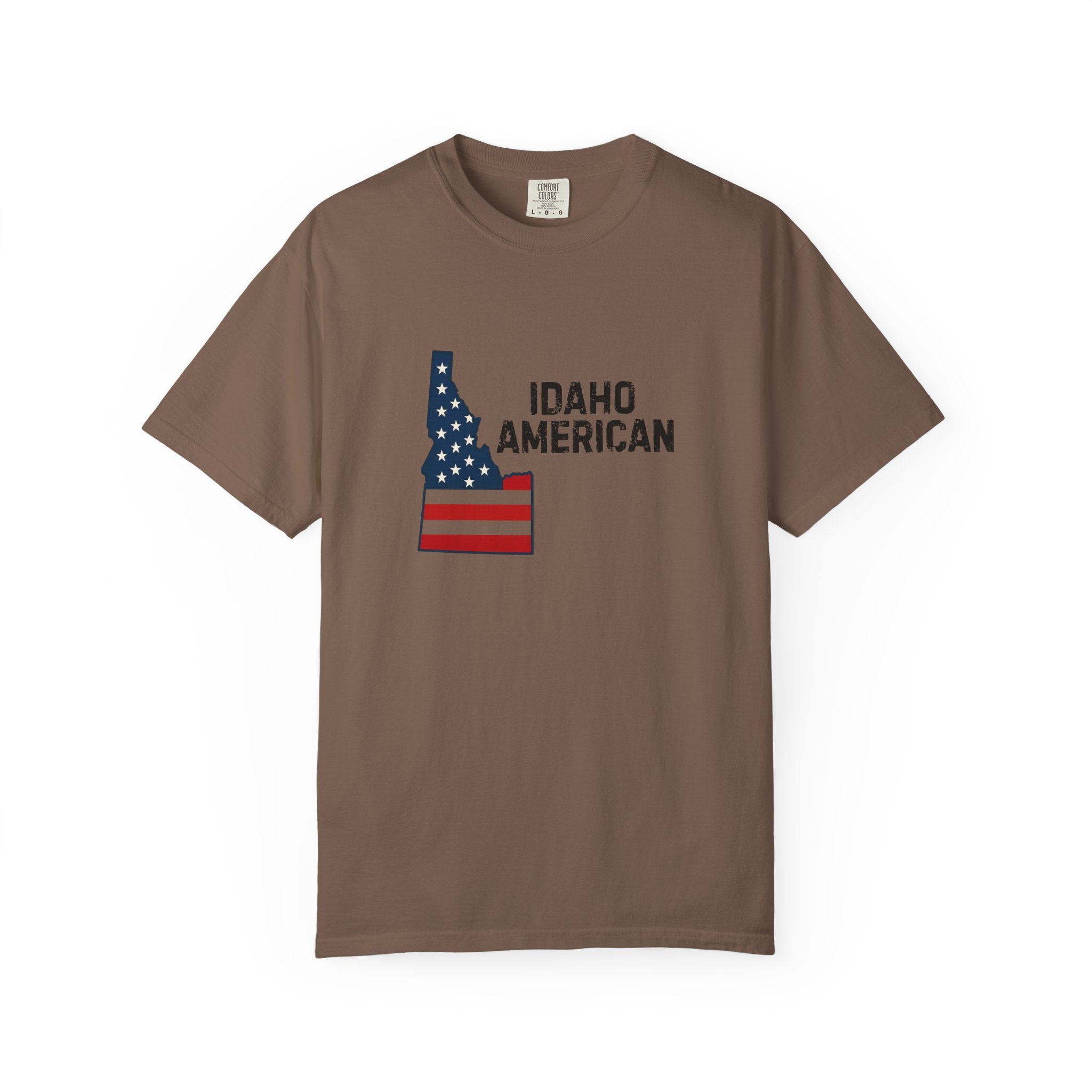 Idaho American T-Shirt with Logo on Back