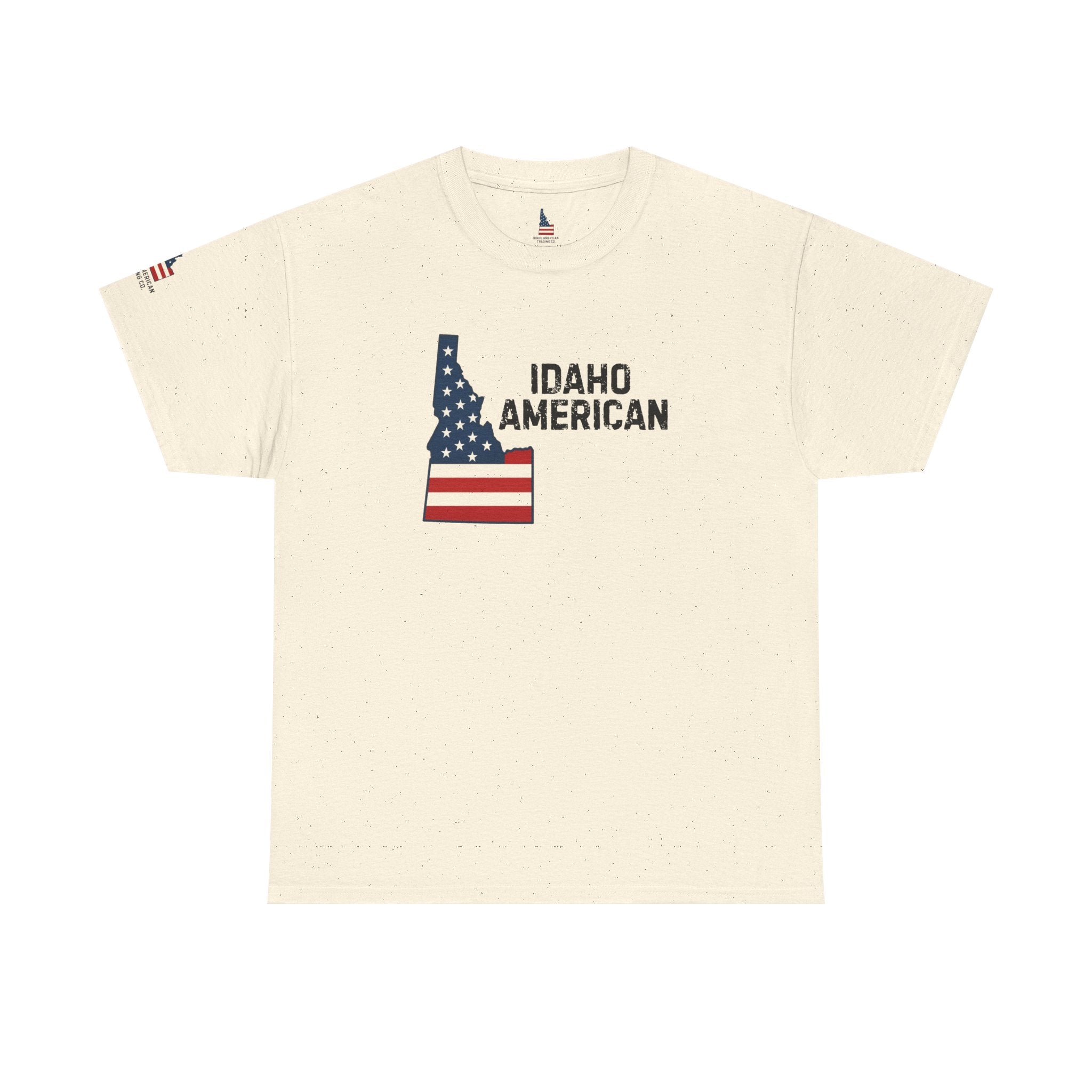 Idaho American T-Shirt with Sleeve Logo