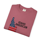 Idaho American T-Shirt with Logo on Back