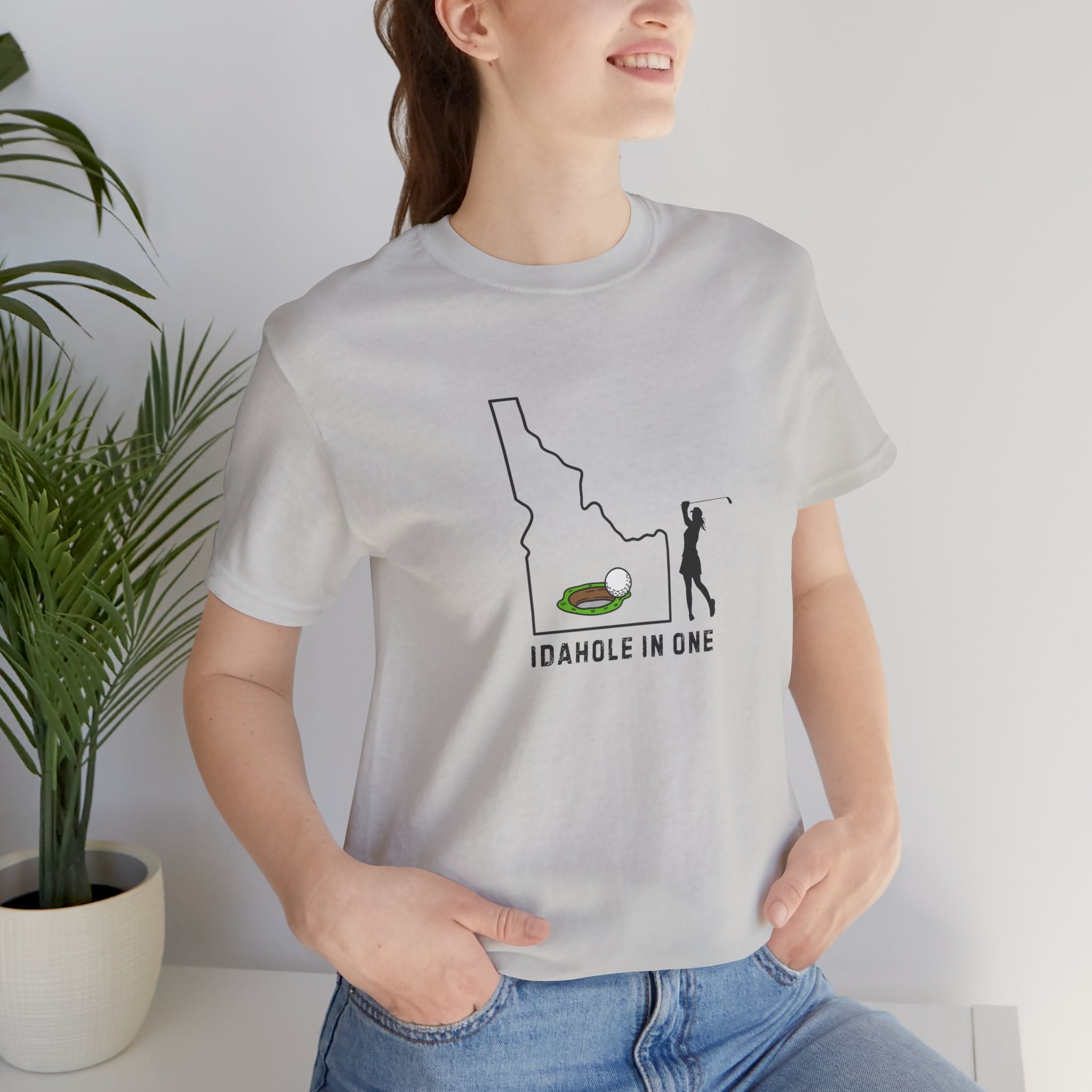 Idahole in One Women's Golf T-Shirt