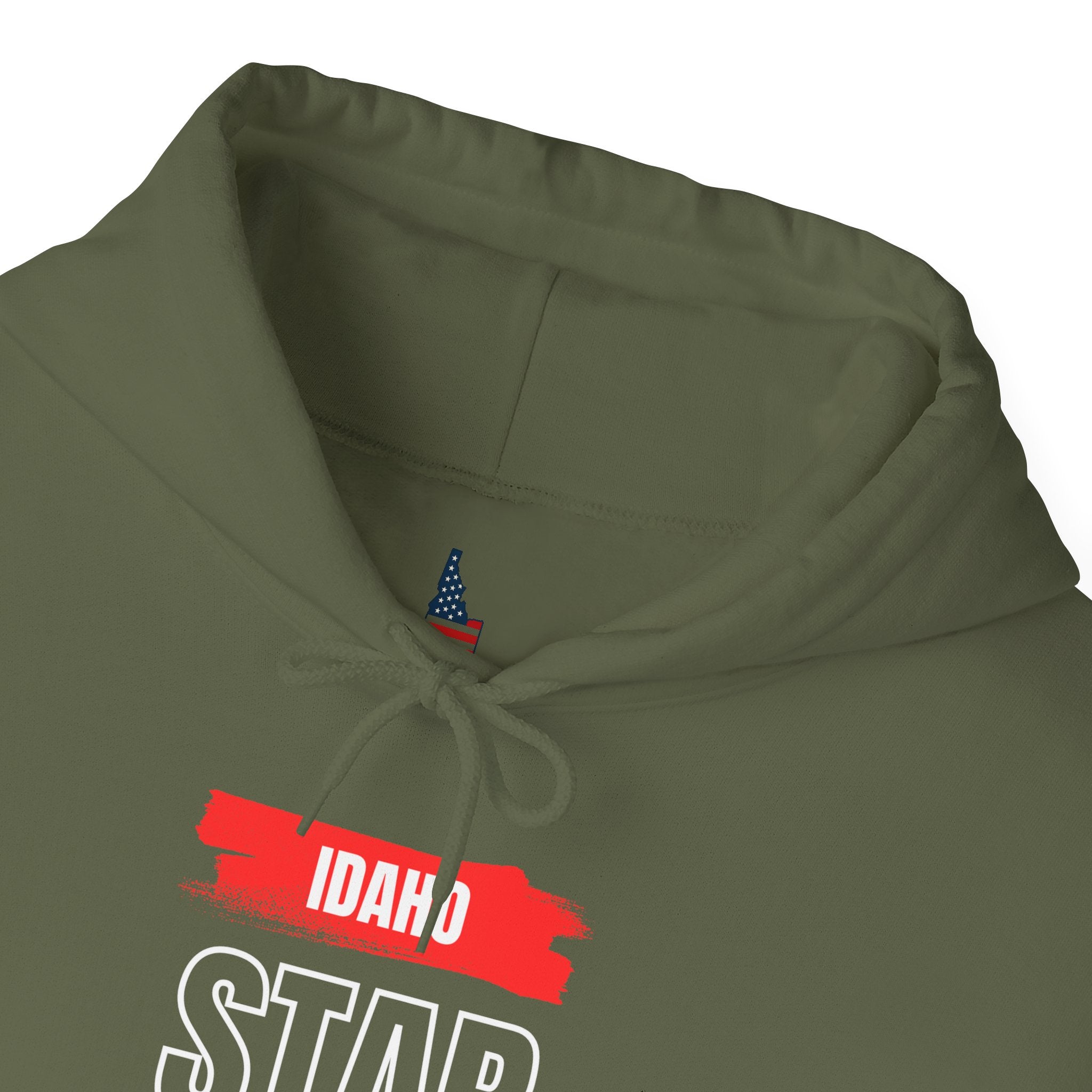 Idaho American 'Star' Hoodie with Sleeve Logo