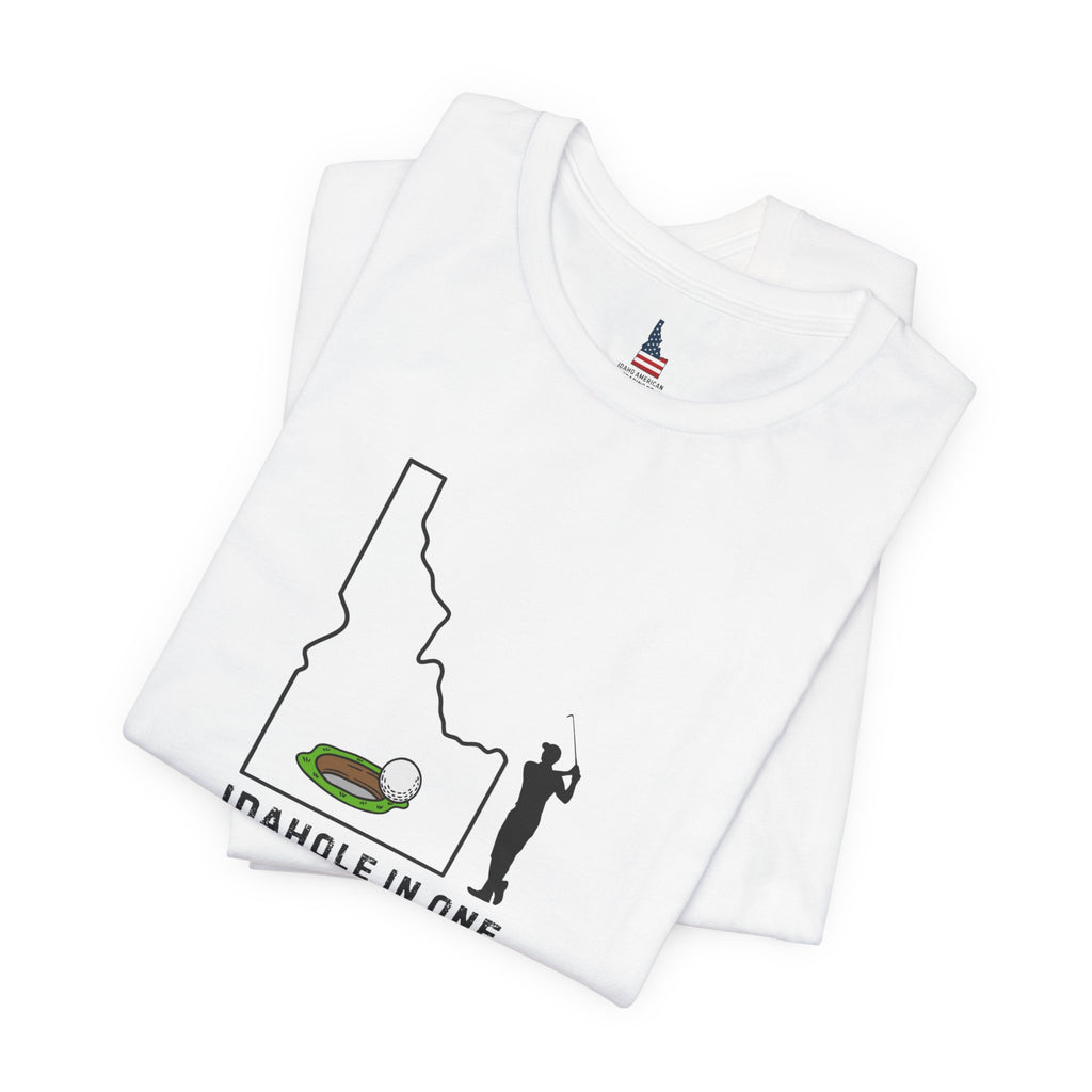 Idahole In One Men's Golf T-Shirt