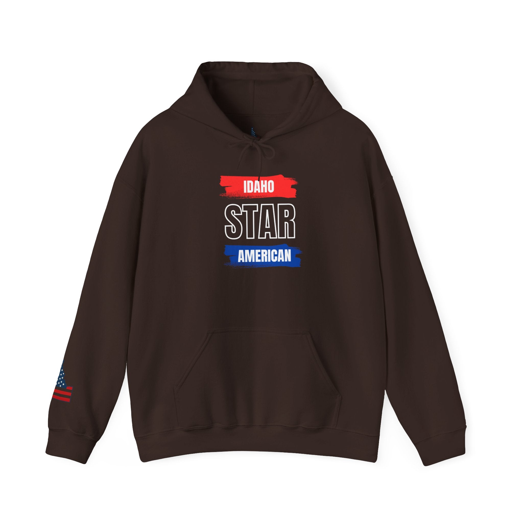 Idaho American 'Star' Hoodie with Sleeve Logo