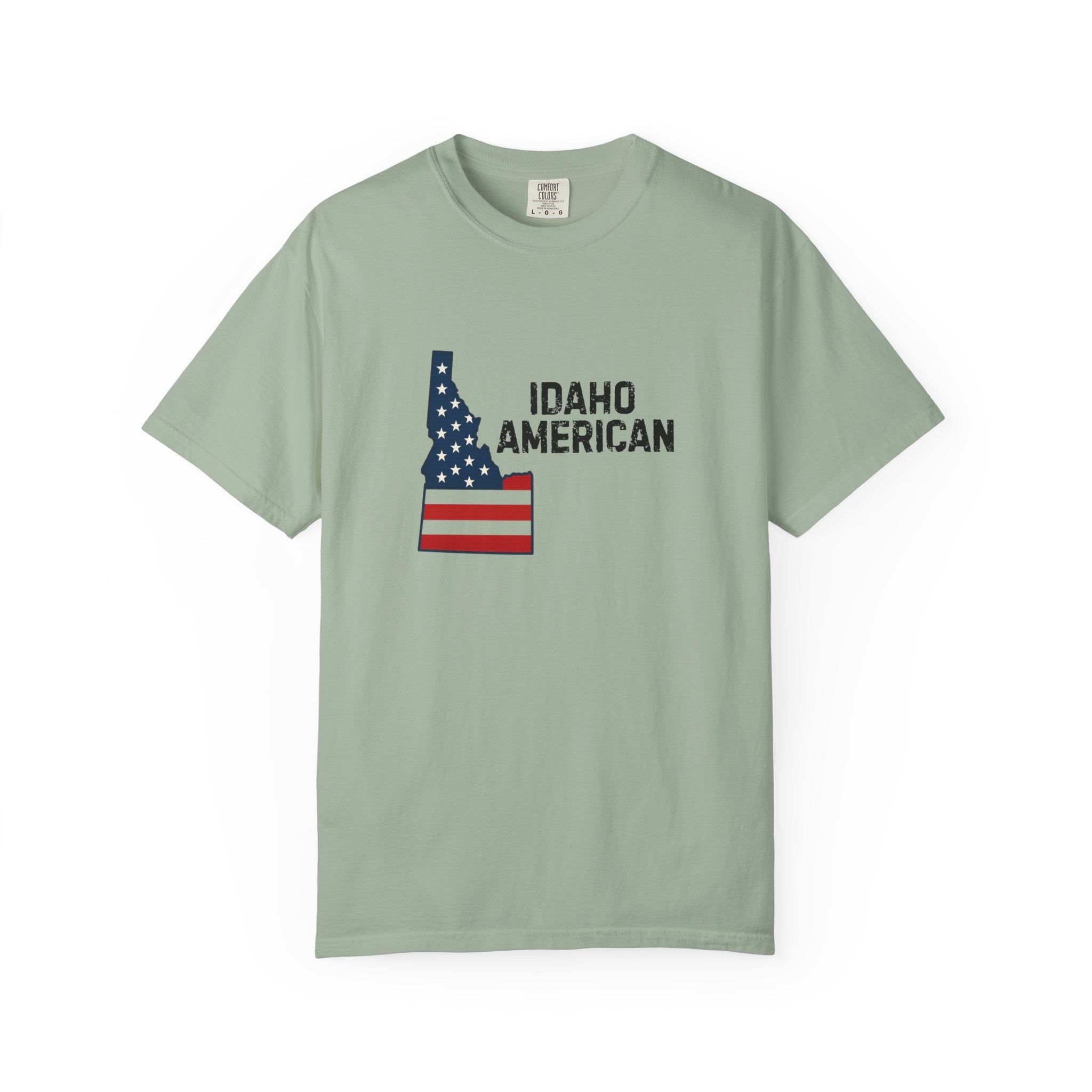 Idaho American T-Shirt with Logo on Back