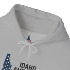Idaho American Beauty Hoodie with No Sleeve Logo