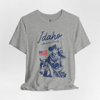 Idaho American Beauty Cowgirl Western T-Shirt
